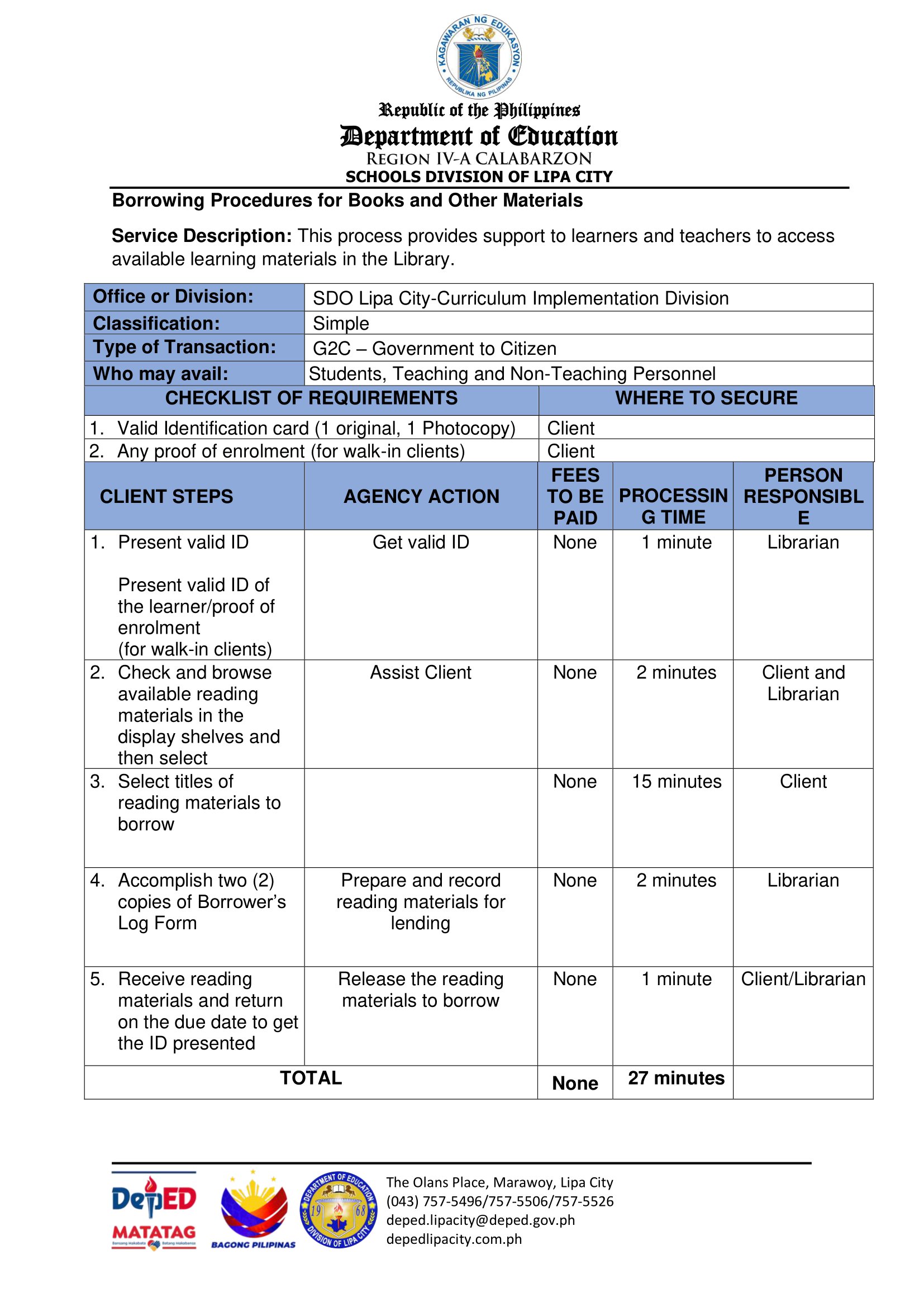 citizen charter