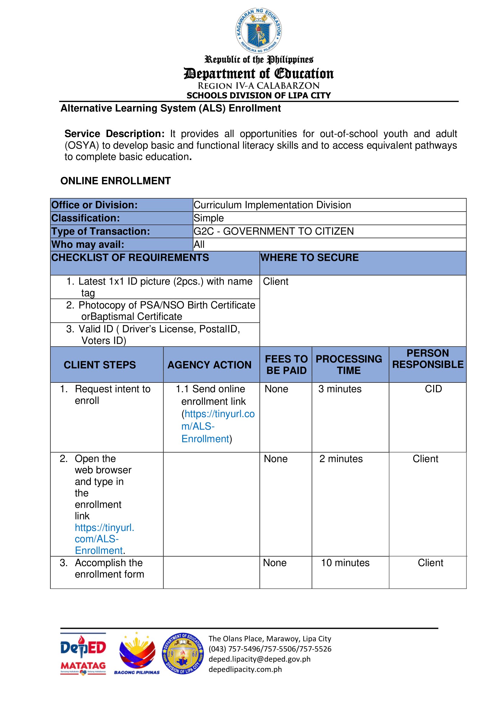 citizen charter