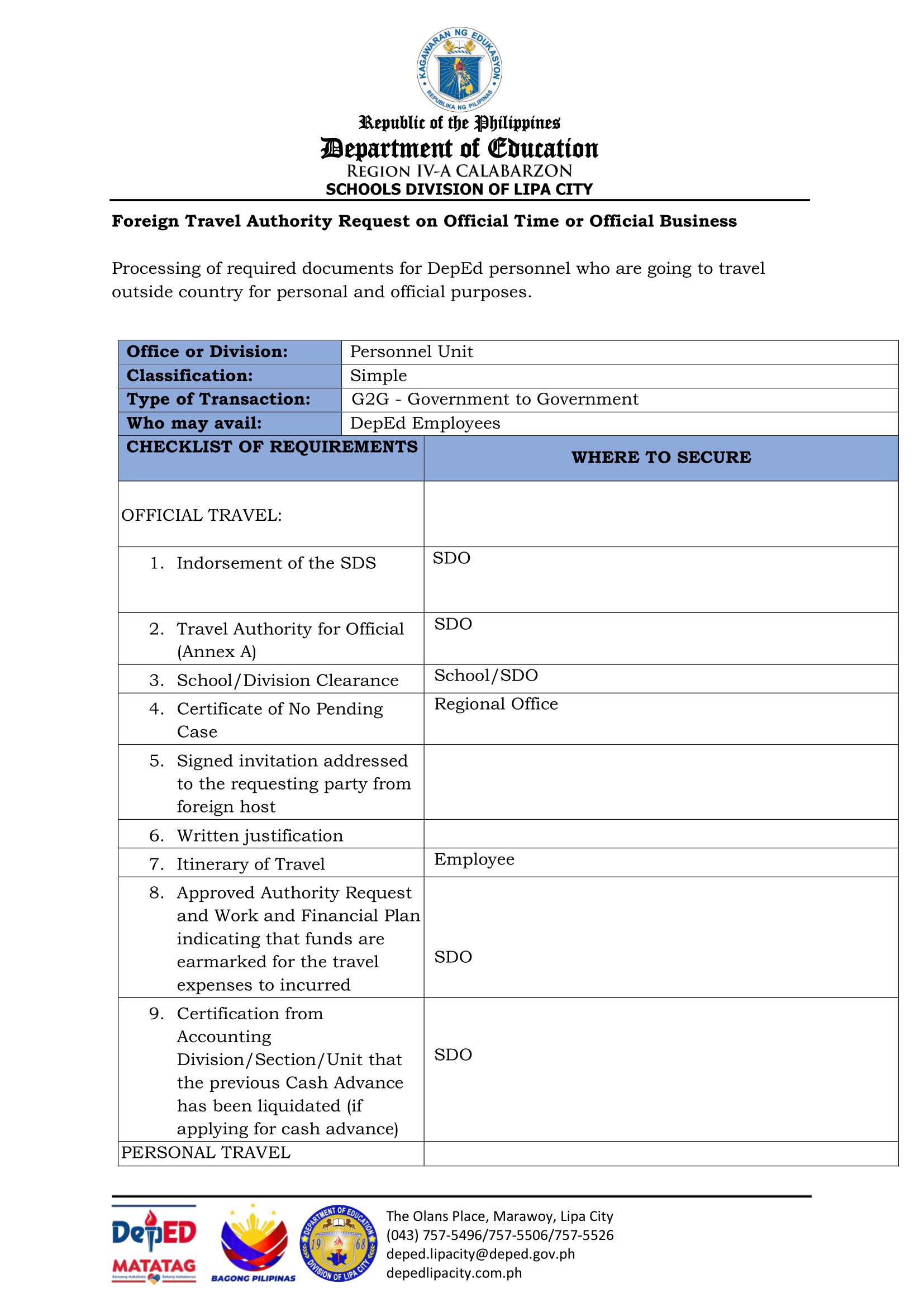 citizen charter