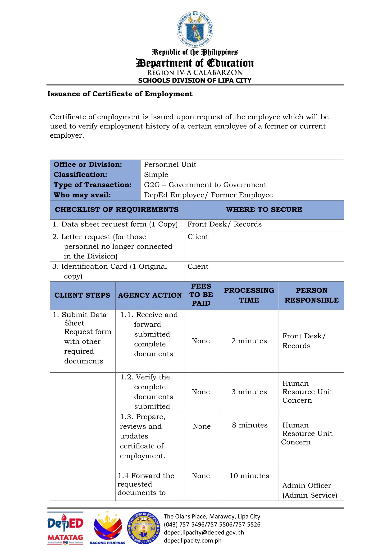 citizen charter