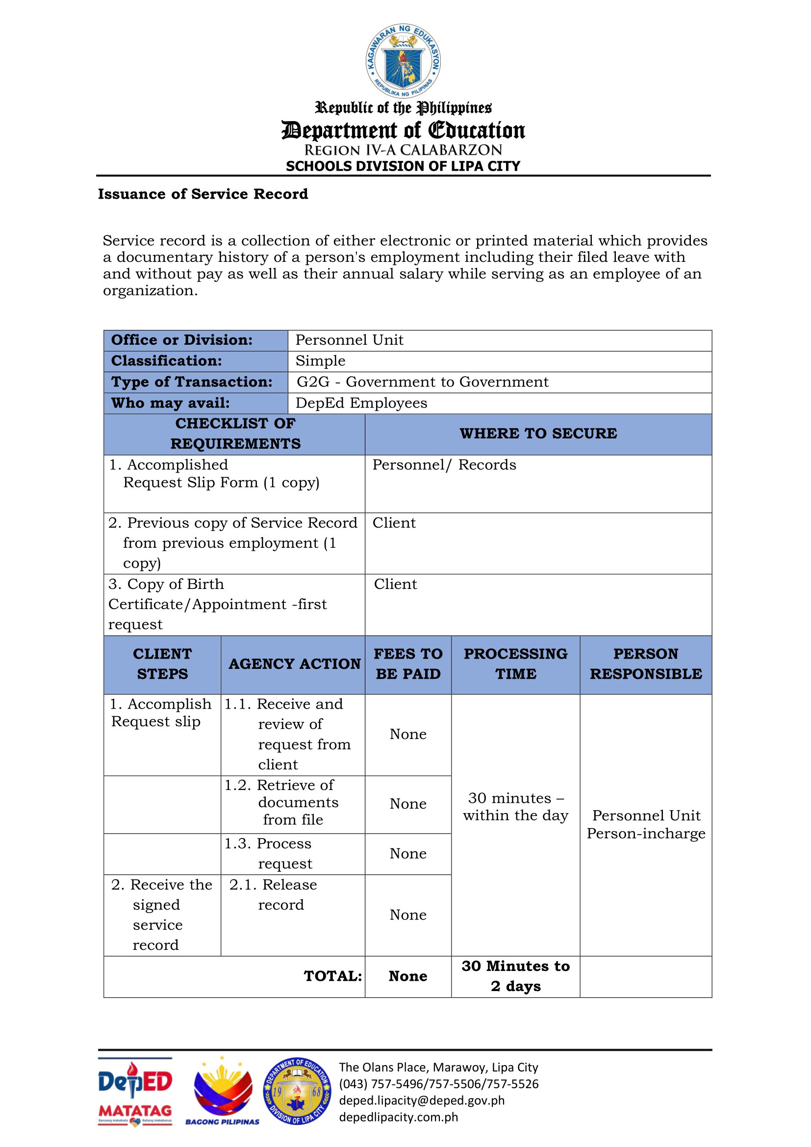 citizen charter