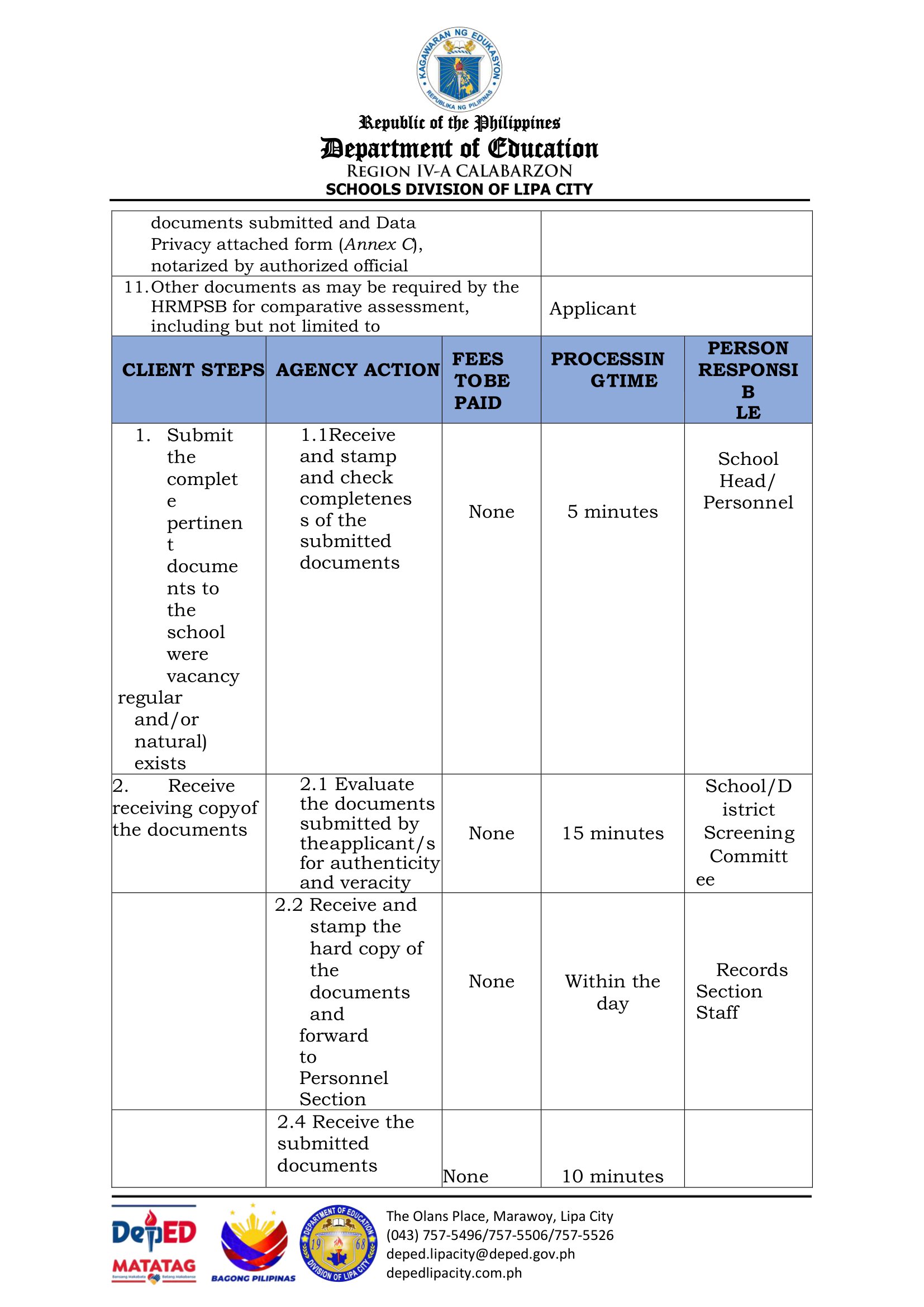 citizen charter