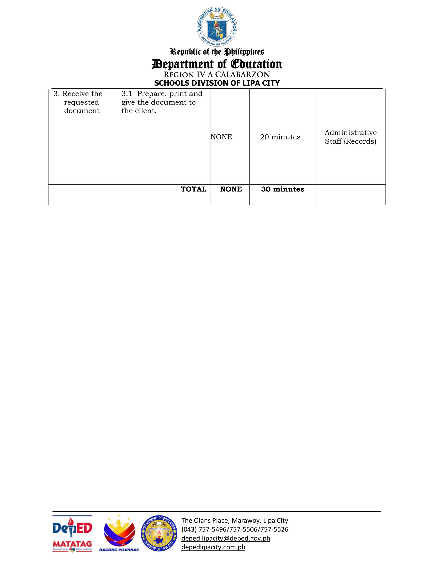 citizen charter