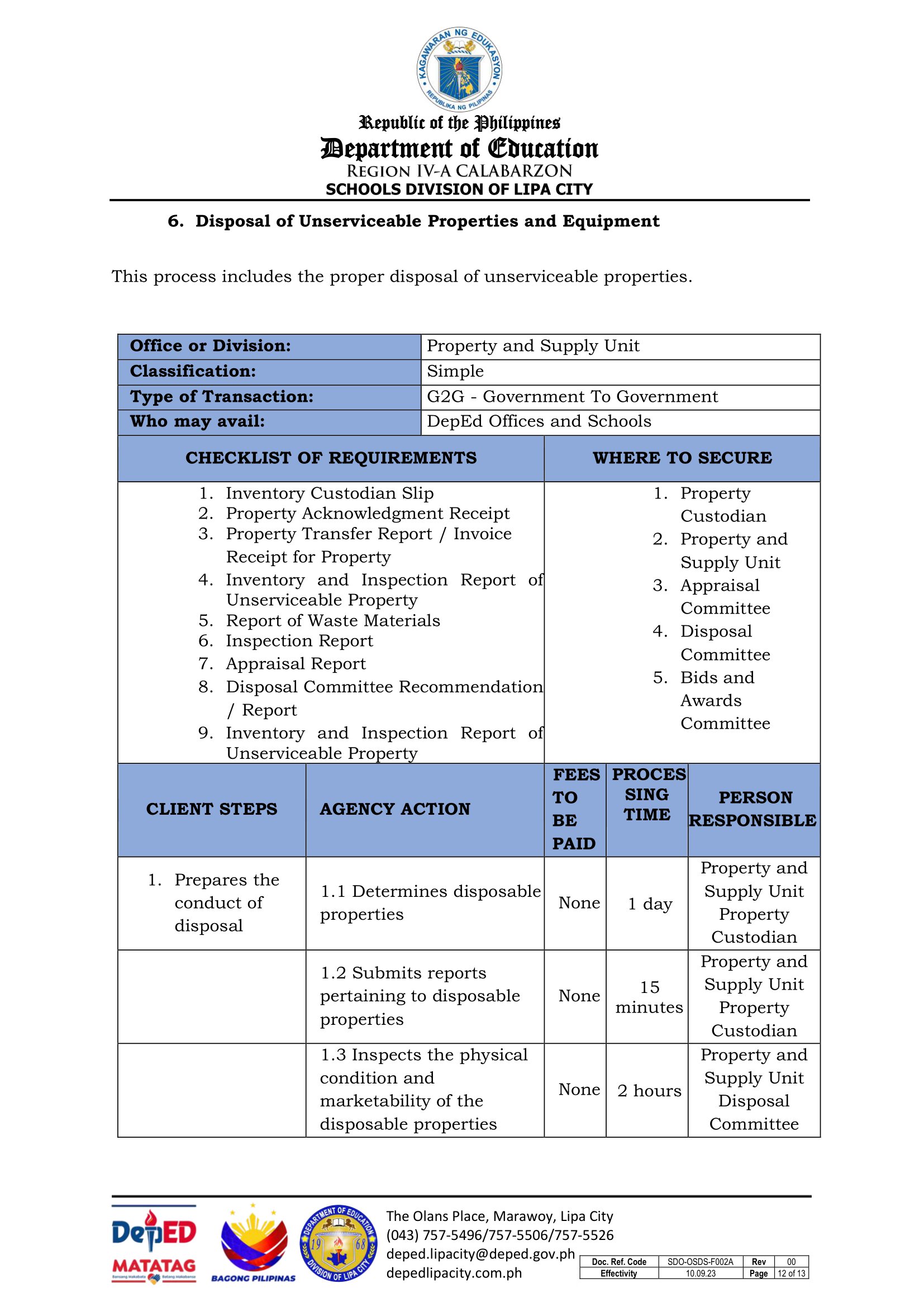 citizen charter