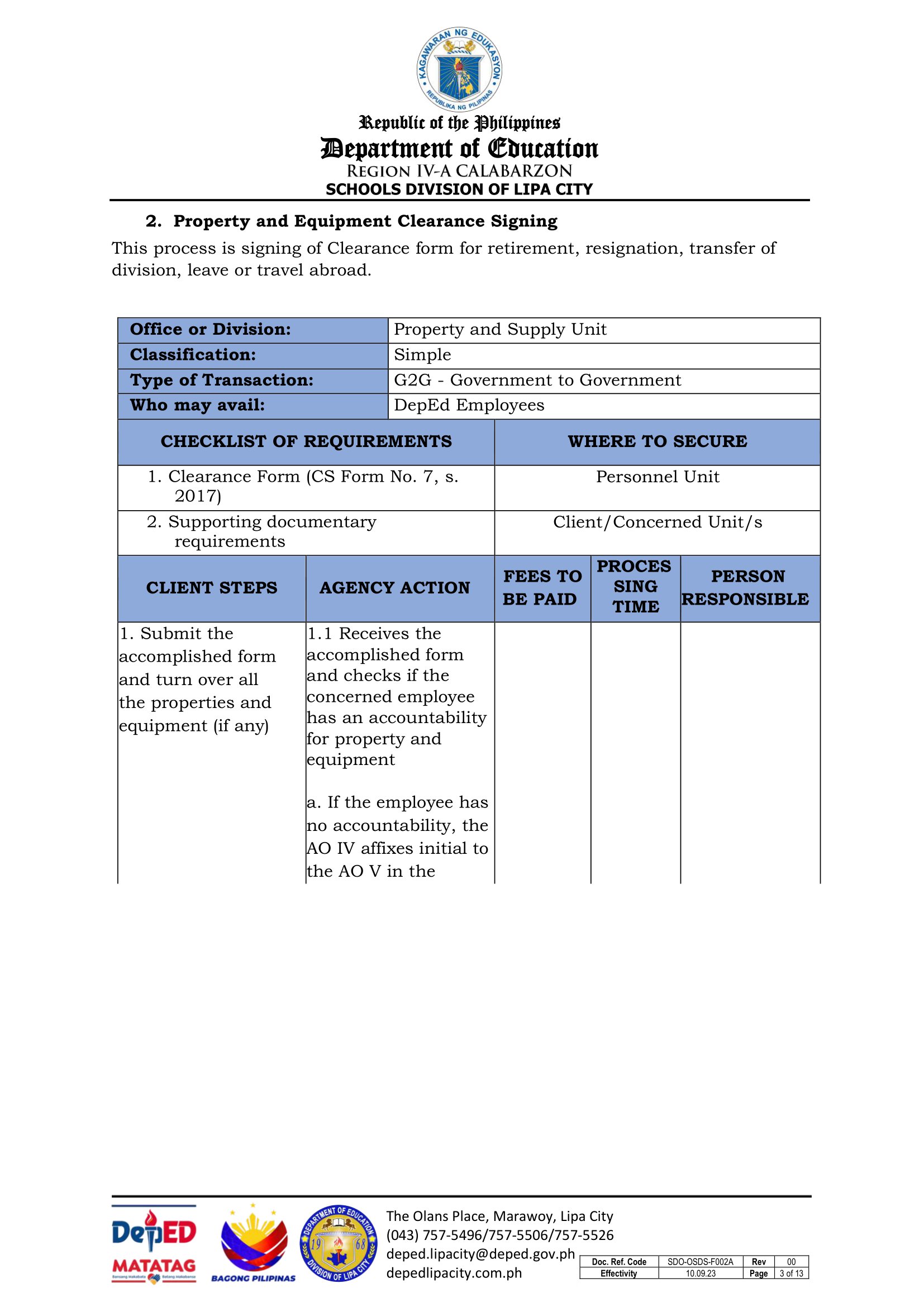 citizen charter